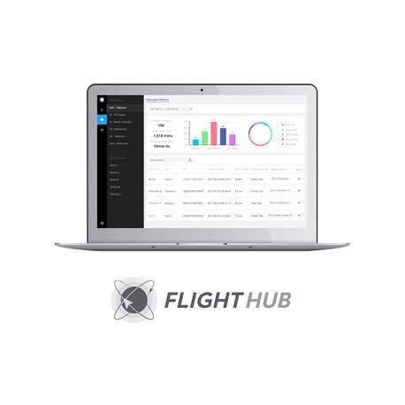  Software avanzado DJI FlightHub para administrar drones seleccionados (1 mes)